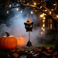 thumbnail image 6 of Miwamany Halloween Wind Chime Hanging Decor, Pumpkin Black Cat Bat Ghost Witch Ornament, Festive Door Wall Bell for Home Party Decoration, 6 of 6