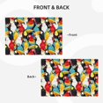 thumbnail image 3 of Placemats Set Of 4 / 6, Colorful Parrot Toucan Cockatoo Placemats For Dining Table Indoor/Outdoors Heat Resistant Washable Placemats 18" X 12", 3 of 8