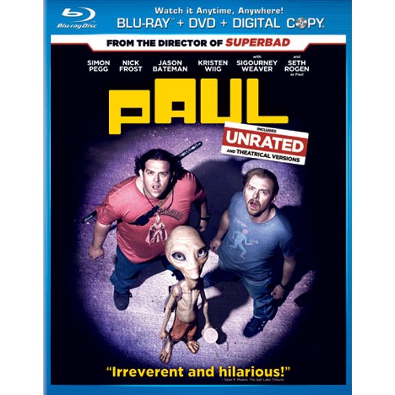 Pre-Owned Paul [2 Discs] [Blu-ray/DVD] (Blu-Ray 0025192105562) directed by Greg Mottola