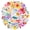 1A-35pcs, variant on 35pcs Colorful Stationery Stickers Floral Kids Stickers Butterfly Nature Graffiti Decals for Laptops Suitcases