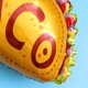 thumbnail image 5 of 6 uds. Globos de Taco Mylar, globos de papel de aluminio para Taco, globos de película de aluminio para cumpleaños, bodas, Baby Shower, Fiesta mexicana, decoraciones para fiestas, 5 of 5