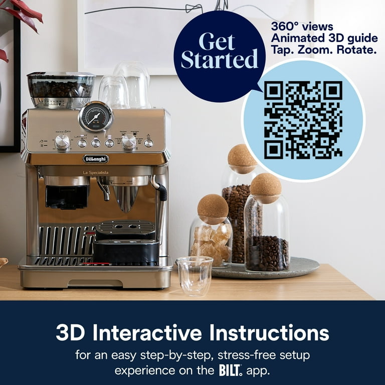De'Longhi EC9255M La Specialista Arte Pump Espresso Machine, Metal
