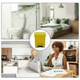 thumbnail image 6 of 10L Gallon Trash Can Plastic Step On Kitchen Trash Can Yellow, 6 of 6
