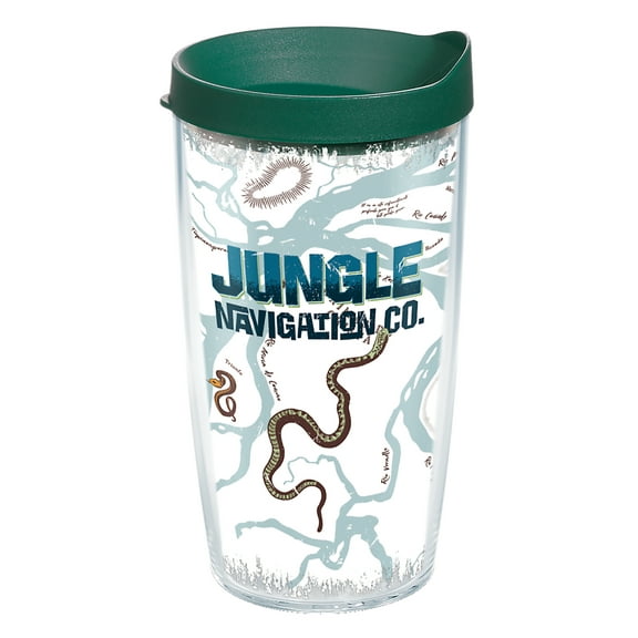 Tervis  Disney Jungle Cruise Made in USA Double Walled Insulated Travel Tumbler, Classic 16oz