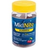 MidNite Cherry Flavored Drug Free Sleep Aid Dietary Supplement Gummies, 36 Count