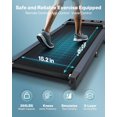 thumbnail image 4 of COZYINN 10% Incline Walking Pad - 2.5HP 4MPH/7.6MPH 265/340+lb Capacity Treadmills for Home, Portable Foldable Adjustable Incline Treadmill with Wide Running Area, Mute Control, Wo, 4 of 6