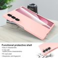thumbnail image 4 of Slim Fit Case for Samsung Galaxy Z Fold 6, with Front Built-in Screen Protector, Ultra Thin Matte PC Protective Cover for Samsung Galaxy Z Fold6 5G 2024 (Pink), 4 of 18