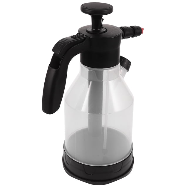 CTIRCHIU Pulvérisateur à Mousse Haute Pression pour Lavage de Voiture avec Buse Réglable Pompe à Main Noire pour Jardinage