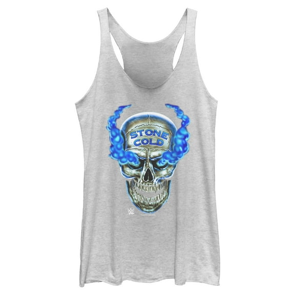 Womens WWE Stone Cold Smoke Skull Racerback Tank