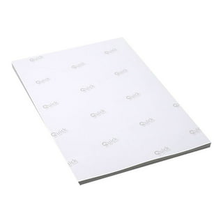 Avery Glitter Fabric Transfer Paper, 8.5 x 11, Mess-Free White