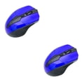 thumbnail image 2 of crativent New Arrival Universal Wireless Mouse Portable Optical 4 Buttons 2000 DPI Ergonomic Mice for Computer PC Laptop Blue 2Set, 2 of 6