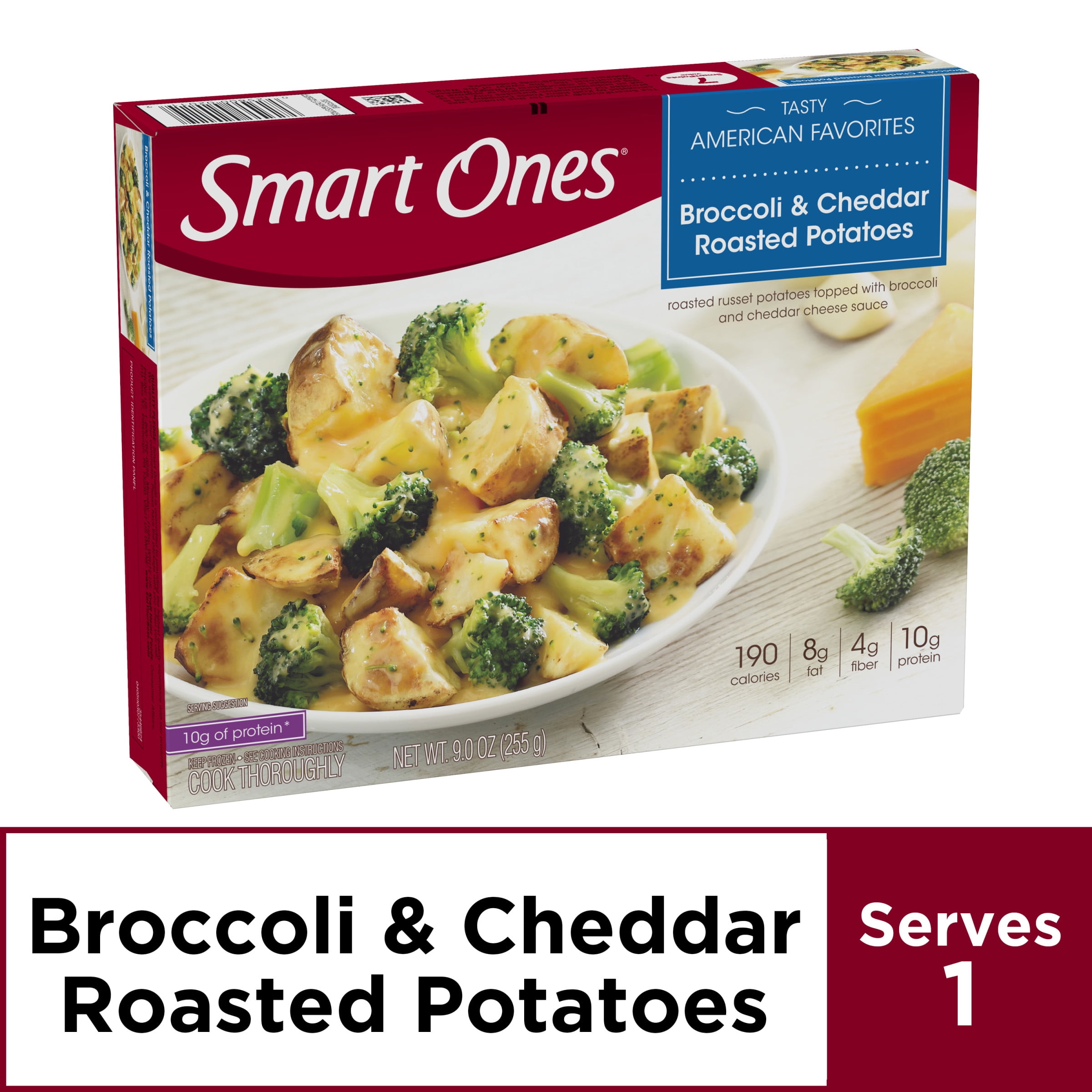 Smart Ones Broccoli and Cheddar Roasted Potatoes 9 oz Box ...