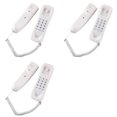 thumbnail image 1 of 3X Wall Phone, Wired Phone, Landline Phone, Home Phone, Small Extension, Small Hang-Up Extension, 1 of 3