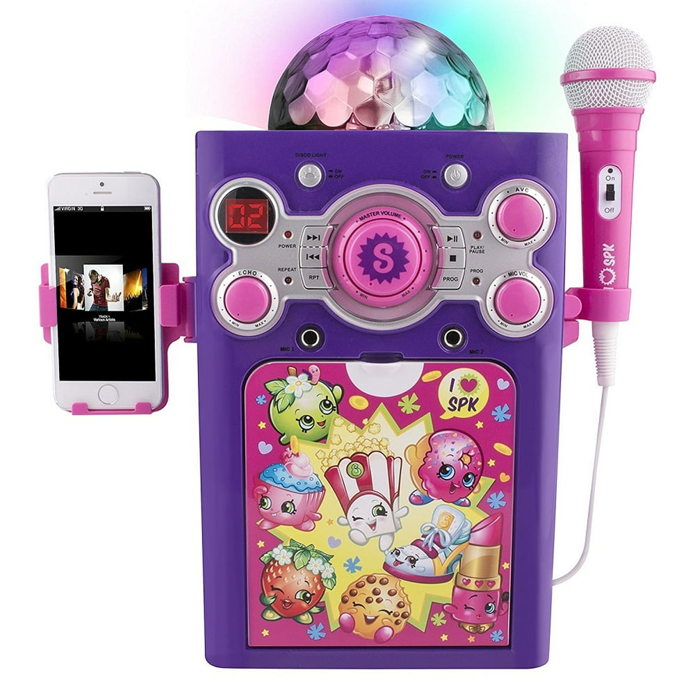 Shopkins Disco Ball Karaoke Machine
