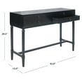 thumbnail image 5 of SAFAVIEH Aliyah Solid 4 Drawer Console Table, Black, 5 of 7