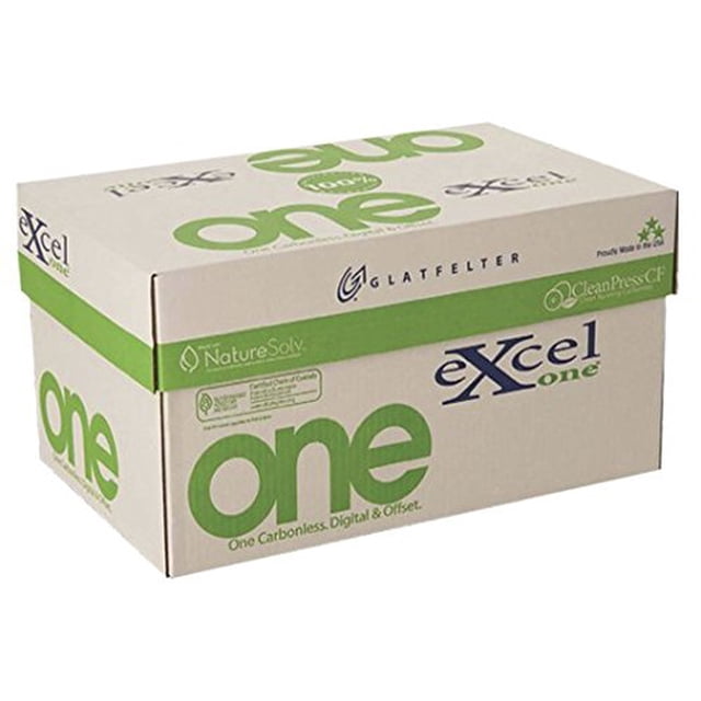 Papel sin carbono Excel One, 3 partes, 8,5 x 11 1670, juegos de 5010 hojas