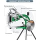 thumbnail image 2 of Máquina de coser FAHKNS, zapatero manual de cuero con soporte, 2 of 7