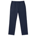 thumbnail image 4 of Rhuody Mens Pants High Waist Sweatpants With Zipper Legs For Basketball Training And Gym Workouts Loose Fit Athletic Joggers Casual Clothes Black M, 4 of 5