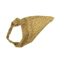 thumbnail image 5 of Unique Bargains Women's 1pc Stylish Ditsy Floral Headwrap 9.25''x8.86'' Yellow, 5 of 6