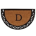 thumbnail image 2 of Calloway Mills Ornate Scroll Monogram Outdoor Doormat 18" x 30" (Letter D), 2 of 2