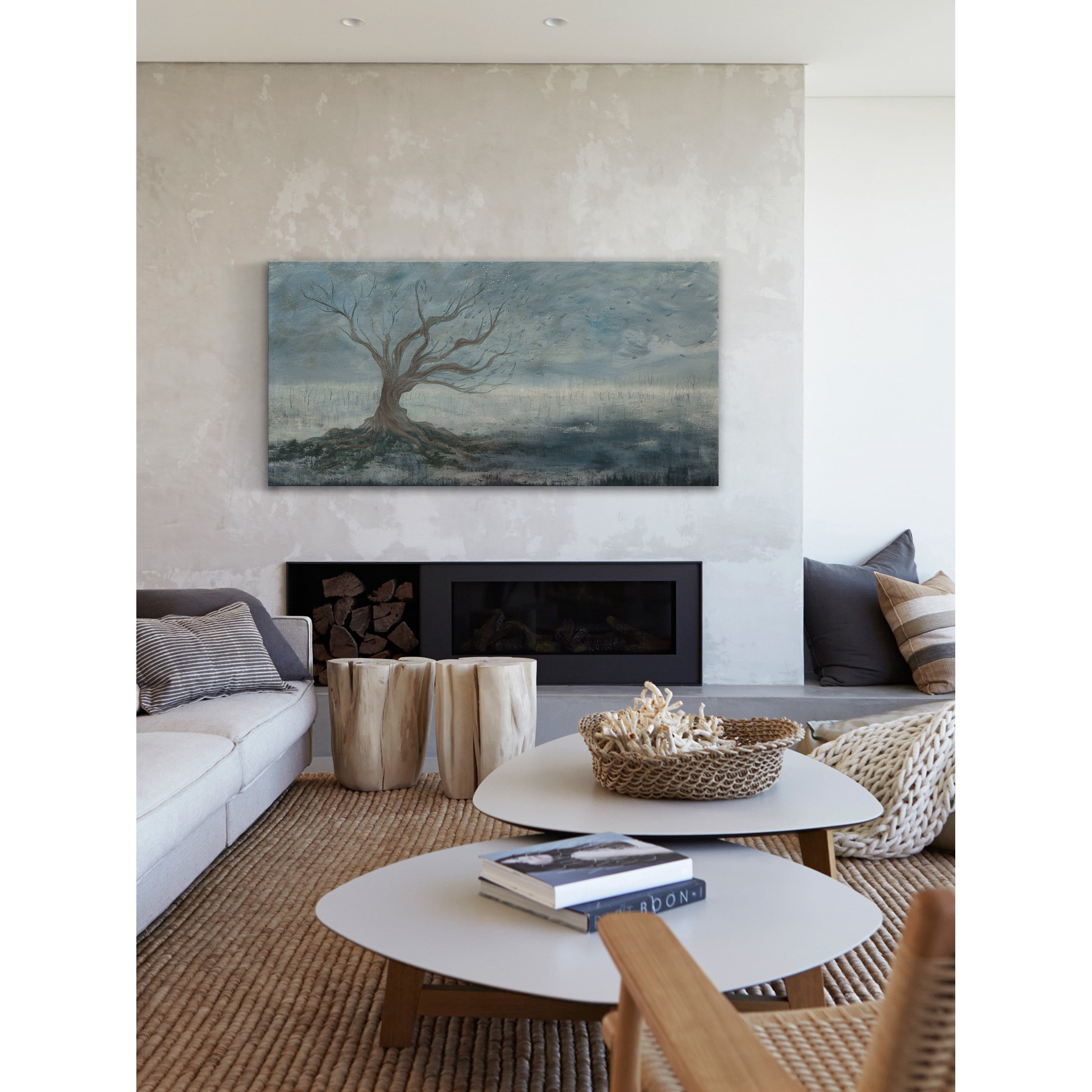 "La Place Du Maitre" Painting Print on Wrapped Canvas