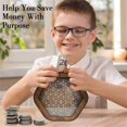 thumbnail image 2 of Wooden Money Box Desk Piggy Bank with Digital Scale Money Saving Case Table Ornament Gifts, 2 of 5