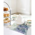 thumbnail image 4 of Purple Lavender Kitchen Dish Towels for Drying Dishes Set of 3, Spring Flower Pastoral Bike Rustic Waffle Weave Microfiber Terry Hand Tea Bathroom Towels Quick Dry & Absorbent Towel 12x12, 4 of 7