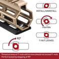 thumbnail image 3 of Adaptador de montaje en trípode del sistema Dovetail Rail SHINEWEE Arca M-LOK, 3 of 9