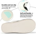 thumbnail image 5 of Ecetana Cozy Slippers for Women Indoor and Outdoor Fuzzy House Shoes with Memory Foam, 5 of 6