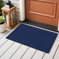 thumbnail image 5 of Navy Blue Area Rugs 2x3 for Living Room, Farmhouse Solid Navy Blue Color Modern Art Non Slip Washable Rug Runner, Low Pile Indoor Floor Carpet Mat Bathroom Rugs for Bedroom, Kids Room, 5 of 9