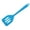 Blue, variant on Walbest Mini Non-stick High Quality Heat Resistant Resistance Slotted Silicone Turners Cooking Spatula, Spatula Cookware for Cooking Fish, Eggs, Pancakes