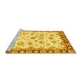 thumbnail image 2 of Ahgly Company Machine Washable Indoor Rectangle Abstract Yellow Modern Area Rugs, 8' x 10', 2 of 4