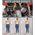 thumbnail image 6 of 3 in 1 Sweat Waist Thigh Trimmer Trainer Belt Neoprene Butt Lifter Belt Trimmer Waist Slimmer Belt Shaperwear for Weight Loss Training, 6 of 6