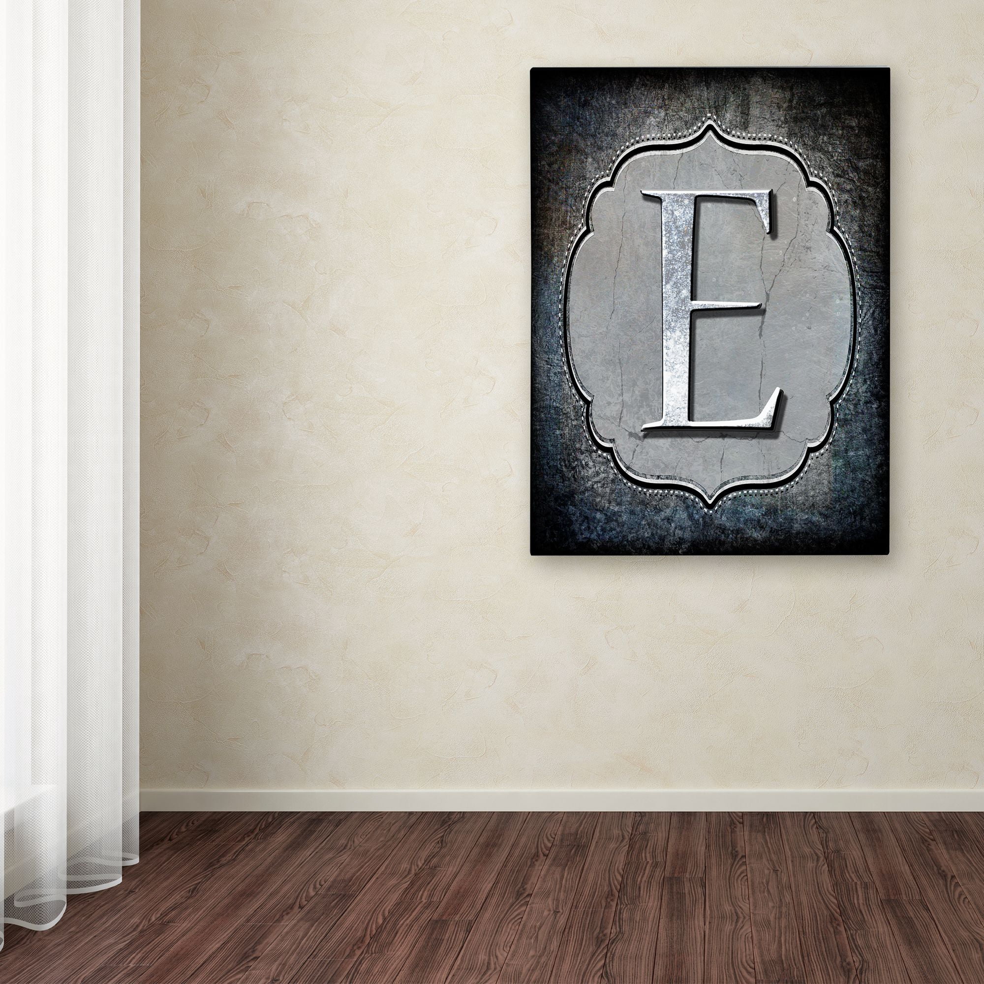 LightBoxJournal 'Letter E' Canvas Art