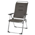 thumbnail image 2 of Lafuma Fauteuil Inclinable de Camping Pliable Rembourré en Maille Alu Cham, Taupe, 2 of 6