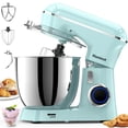 thumbnail image 1 of Batidora de pie Honinst 6.5QT de 10 velocidades con cabezal inclinable, azul, 1 of 7
