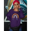 thumbnail image 2 of Simple Message Collection C. Sweatshirt Women -Victoria Barnes Designs, Female 3X-Large, 2 of 4