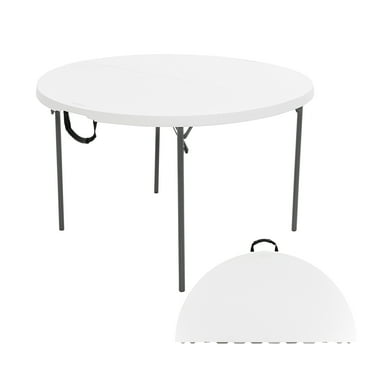 Lifetime 48" Round Fold-In-Half Table, Multiple Colors