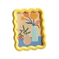 thumbnail image 2 of Zoxiy Cute Picture Frame with Mat,Vintage Curved Funky Decorative Picture Frame Wavy Edge,Unique Funky Frame for Table and Wall Display,Versatile Wall Hanging Decor For Home, 2 of 5
