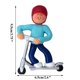 thumbnail image 5 of Adornos navideños Tarjeta de listado irregular de madera de Navidad Decoración de árbol de Navidad de madera Wmkox8yii gf6607, 5 of 5