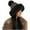 Black, variant on Women's Winter Knit Hat With Pompom & Fuzzy Earflaps - Warm Ski Cap with Braided Ties, Ideal for Outdoor Activities, Cold Weather Styling & Casual Daily Wear,Size:One Size