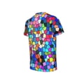 thumbnail image 5 of Honeii Colorful Tie Dye Stained Glass 2 Print Kids Boy T-Shirt,Breathable Round Neck Tee,Stylish Summer Tee for Boys, for Outdoor Activities and Casual Wear, 5 of 7