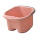 thumbnail image 2 of Masaje de bañera de pies con puntos de masaje y cubo de lavado de pies con rodillo multiusos con asas de 8,27 pulgadas de alto para SPA Rosa, 2 of 9