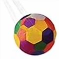 thumbnail image 3 of Premier Kites 99524 Rainbow Ball Windsock, 27-Inch, 3 of 3