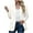 White, variant on Homenesgenics Winter ! Open Front Jackets Womens Bussiness Casual Blazers Open Front Long Sleeve Work office Blazer Jacket with Shoulder Pads Fall Fashion 2025 White XXL
