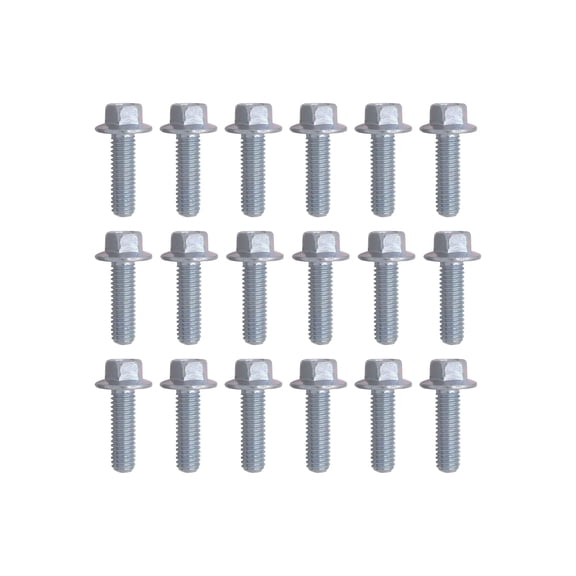 ICT Billet USA Made - Transmission Pan Bolt Set Trans Chevy 6L80E 6L90E 8L80E 8L90E 10L80E 10L90E Kit 18pcs Bolts 551683-18M6