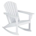 thumbnail image 1 of Portside Outdoor Poly Plastic Adirondack Rocking Chair, 1 of 7