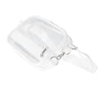 thumbnail image 1 of Sac à Bandoulière Transparent Imperméable, Sangle de Rangement Réglable Sac à Main en PVC Transparent Ajusté S, 1 of 7