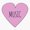 1pcs, variant on Music Love Notes Heart Sticker