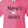 thumbnail image 4 of Inktastic Mimi's Favorite- Heart Grandchild Youth T-Shirt, 4 of 5